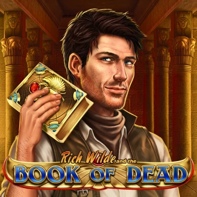 Book of Dead Egyptian-themed pokie tile at Spinaud Australia